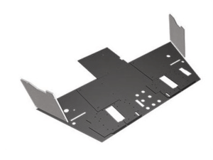 Plancher blindé modulaire en céramique / Ceramic modular armored floor