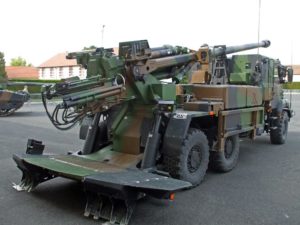 Canon automoteur CAESAR / CAESAR Self-propelled artillery